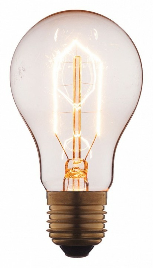 Фото Лампа накаливания Loft it Edison Bulb E27 60Вт K 1002 LF_1002 - интернет-магазин МегаТерем в Москве