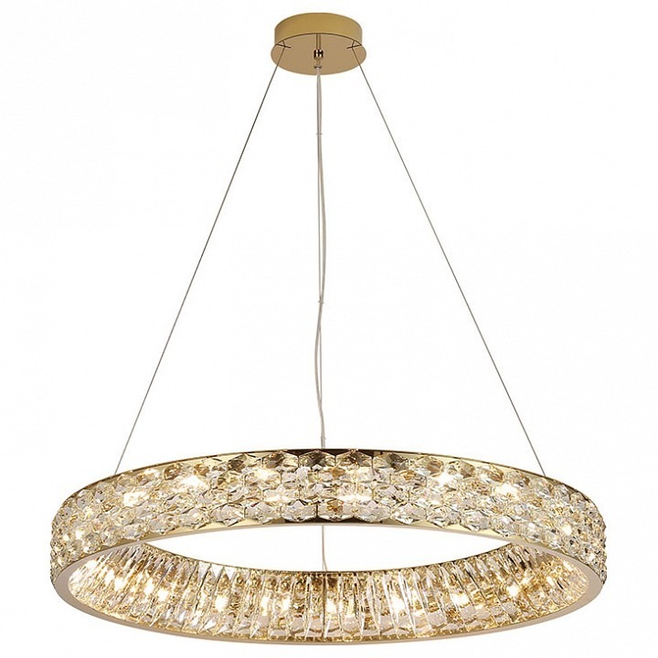 Фото Подвесной светильник Newport TIFFANY 8532/80 C gold polished NWP_M0070799 - интернет-магазин МегаТерем в Москве