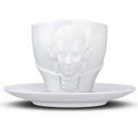 Чайная пара talent, wolfgang amadeus mozart, 260 мл, белая (72603)