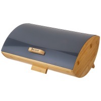 Хлебница agness 35х25х15,5см grey (938-083) 
