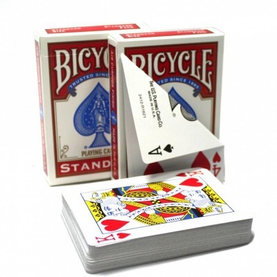 Карты "Bicycle DouBle Face red" / двойное лицо (64679)