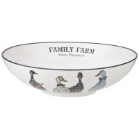 Тарелка суповая lefard "family farm" 18*5 см в форме салатника (263-1342) 