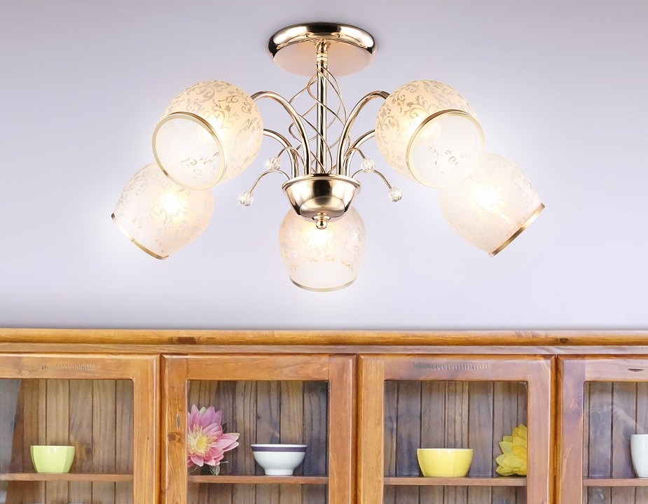 Фото Люстра на штанге Ambrella Light TR TR3189 AMBR_TR3189 - интернет-магазин МегаТерем в Москве