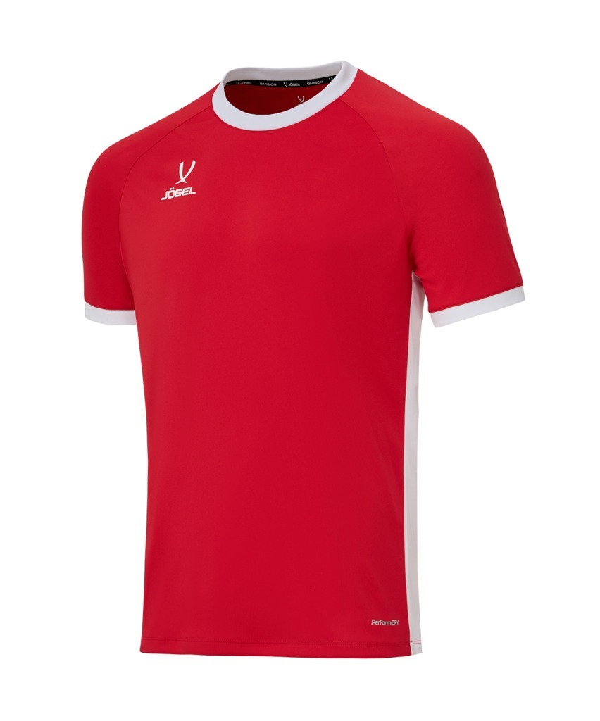 Фото Футболка игровая JOGEL DIVISION PerFormDRY Element Jersey, красный (2116906) - интернет-магазин МегаТерем в Москве