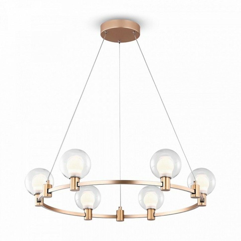 Фото Подвесной светильник Freya Город FR4005PL-06G1 MY_FR4005PL-06G1 - интернет-магазин МегаТерем в Москве