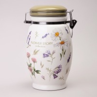 Банка agness "flower story" 11,5*20 см 1100 мл (358-2180) 