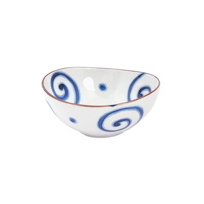 Чаша 7274, 16 см, фарфор, blue/white, TOKYO DESIGN