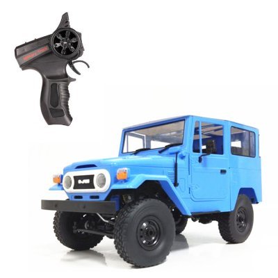 Радиоуправляемый внедорожник WPL Toyota FJ40 Blue 4WD масштаб 1:16 2.4G (WPLC-34-BLUE)