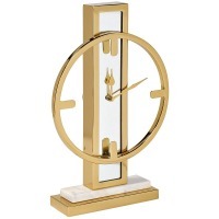 Часы настольные зеркальные  цвет золото H40см (TT-00007592)