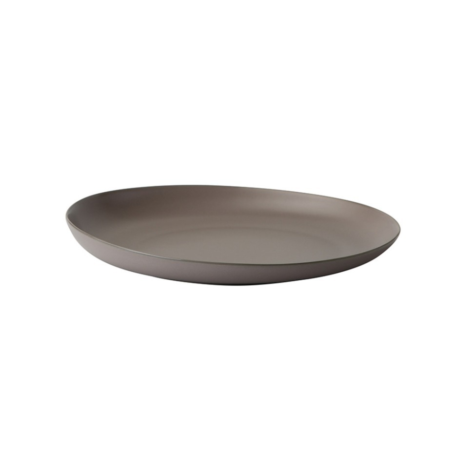 Фото Тарелка L9078-WG4U, каменная керамика, Brown, ROOMERS TABLEWARE - интернет-магазин МегаТерем в Москве