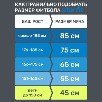 Фитбол STARFIT GB-108 антив...