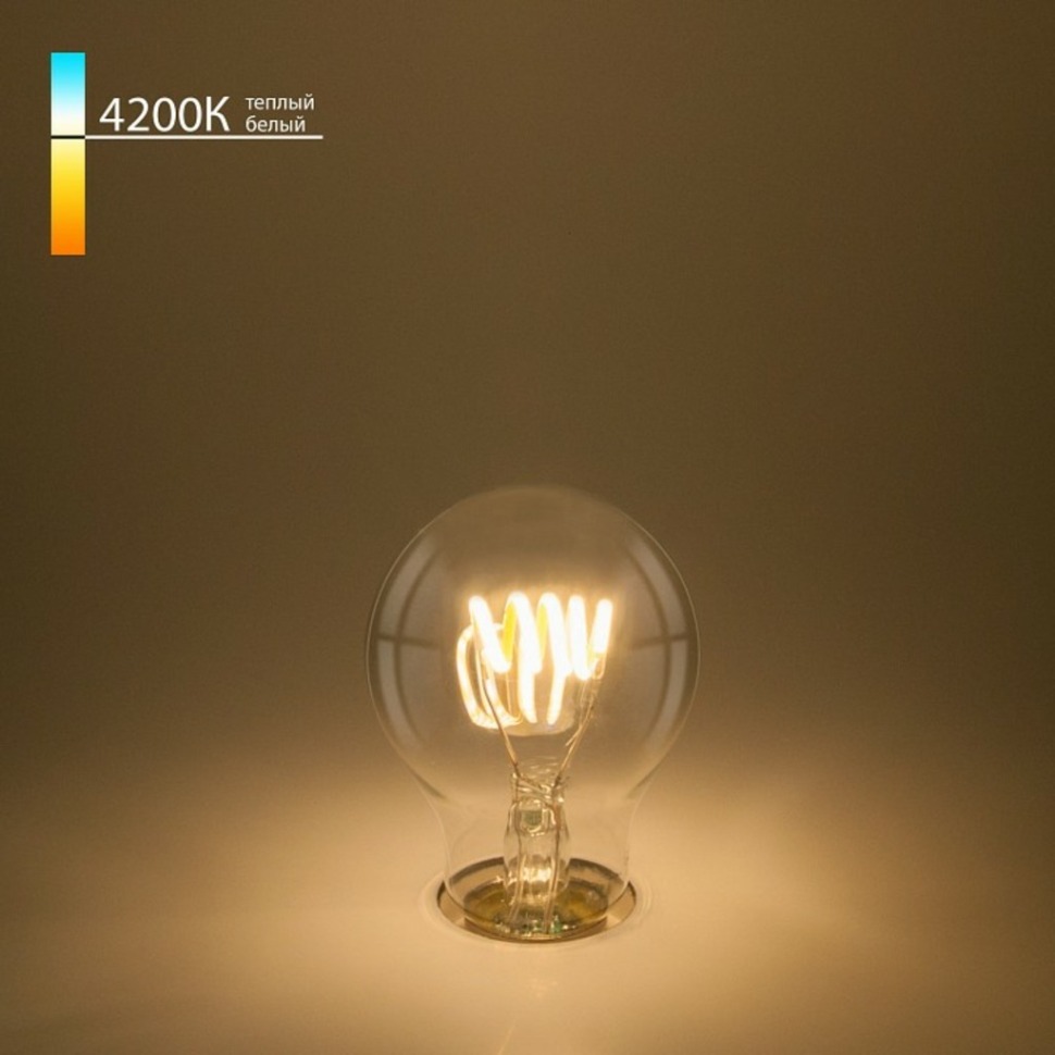 Фото Лампа светодиодная Elektrostandard Classic FD E27 6Вт 4200K a048303 ELK_a048303 - интернет-магазин МегаТерем в Москве