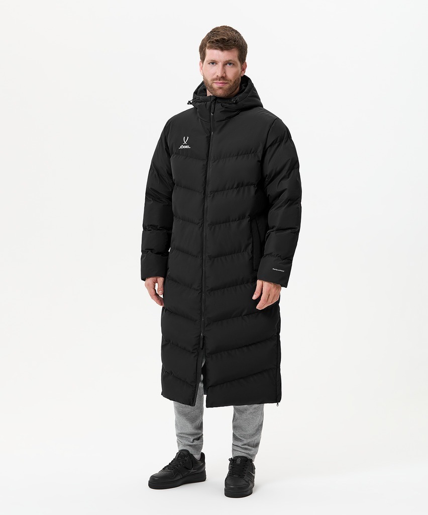 Фото Пальто утепленное JOGEL ESSENTIAL PerFormPROOF Padded Coat, черный (2115797) - интернет-магазин МегаТерем в Москве