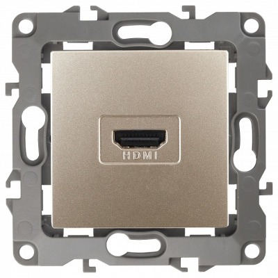 Розетка HDMI без рамки Эра Эра 12 12-3114-04 ER_B0027484
