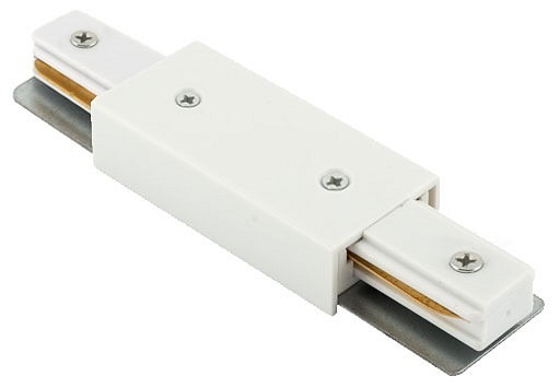 Фото Соединитель линейный для треков Denkirs DK Track White TR1008-WH DK_TR1008-WH - интернет-магазин МегаТерем в Москве