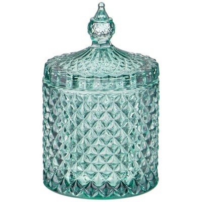 Емкость для хранения "diamant mint" 8,5*8,5*13,5см Lefard (355-305)