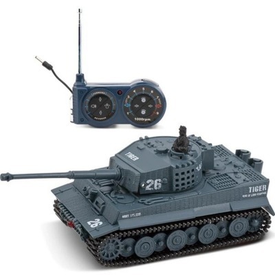 Радиоуправляемый танк Great Wall Tiger (серый, 49MHz, 1:72) (2117-4)