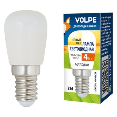 Лампа светодиодная Volpe  E14 4Вт 3000K UL-00006501 UL_UL-00006501