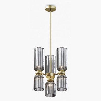Люстра на штанге Maytoni Антик MOD302PL-06GR MY_MOD302PL-06GR