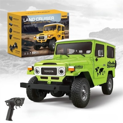 Радиоуправляемый внедрожник TOYOTA FJ40 PRO (свет, выхлоп, Li-Po 5C) (HG4-50-PRO-GREEN)