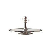 Стенд RO-10942/PGN, 35, металл, стекло, chrom/clear, ROOMERS TABLEWARE