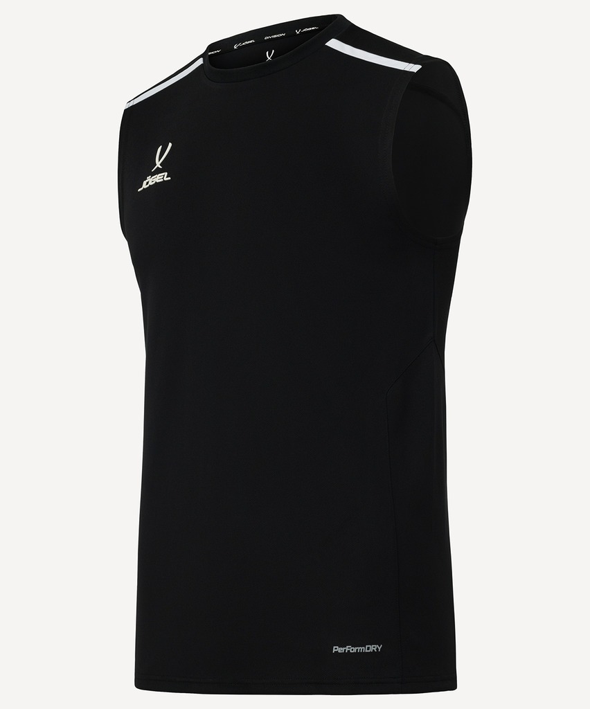 Фото Майка тренировочная JOGEL DIVISION PerFormDRY Training Sleeveless, черный (2105679) - интернет-магазин МегаТерем в Москве