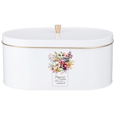 Хлебница agness "floral mood" 34*20*18 см (790-378) 