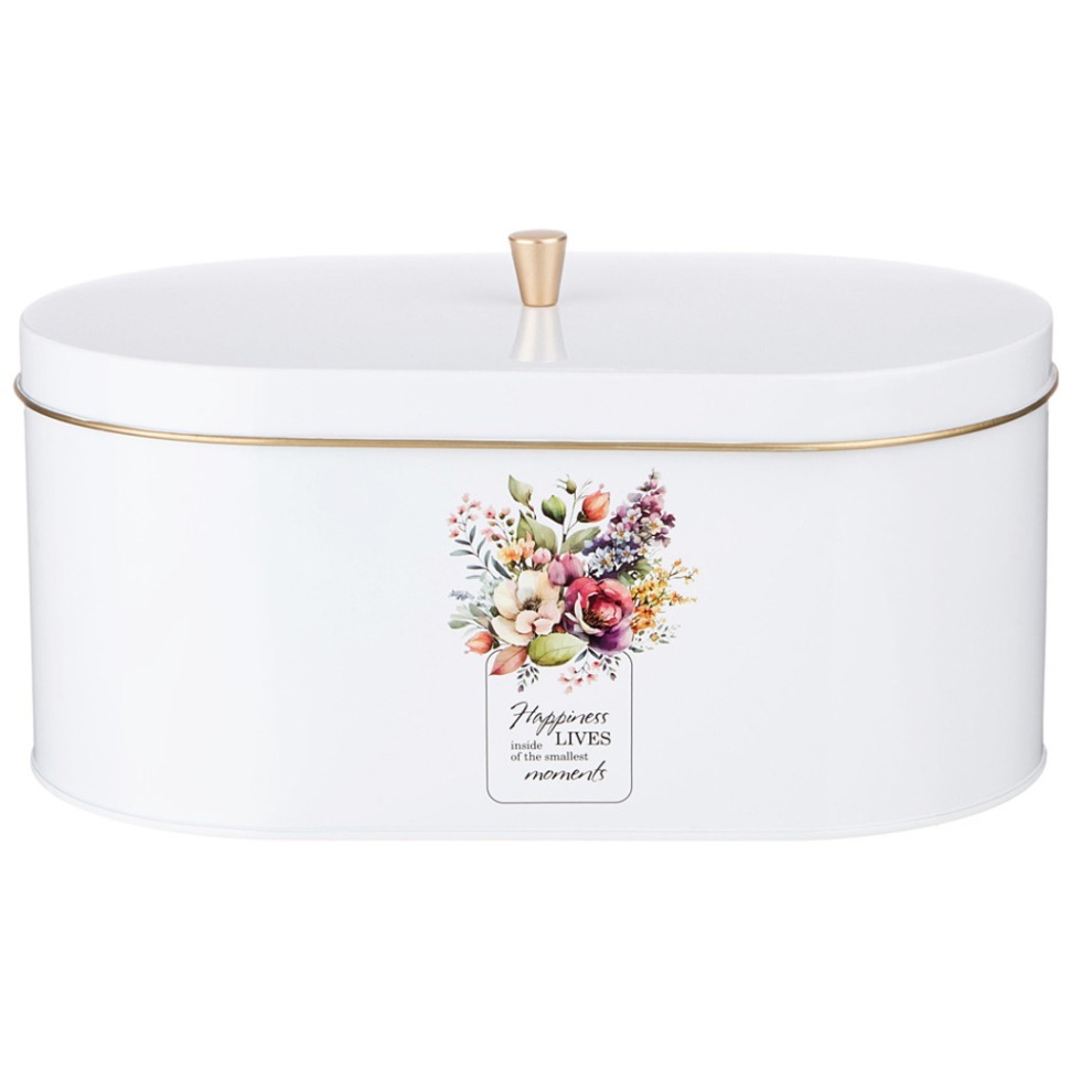 Фото Хлебница agness floral mood 34*20*18 см (790-378)  - интернет-магазин МегаТерем в Москве