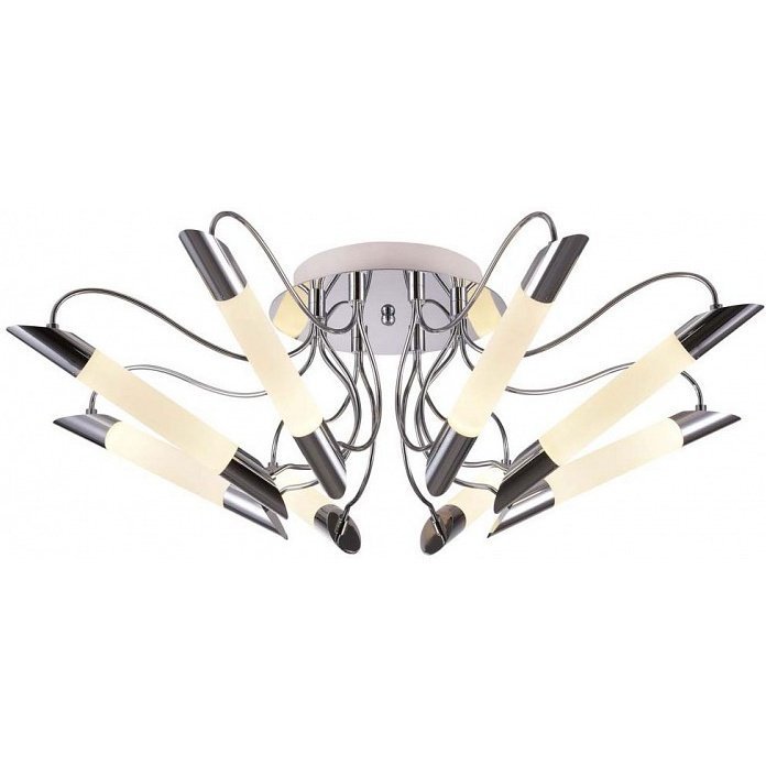 Фото Потолочная люстра IDLamp 401 401/8PF-LEDChrome - интернет-магазин МегаТерем в Москве
