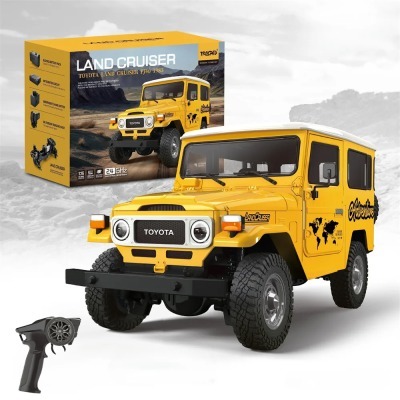 Радиоуправляемый внедрожник TOYOTA FJ40 PRO (свет, выхлоп, Li-Po 5C) (HG4-50-PRO-YELLOW)
