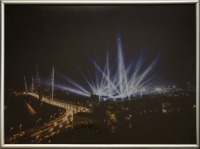 Картина Владивостокские мосты 2 с кристаллами Swarovski (2025)