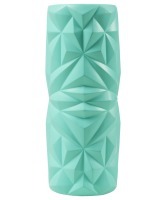 Ролик массажный STARFIT FA-507, EVA/PP, средняя жесткость, 32,5x12,5 cм, мятный/серый (2103719)