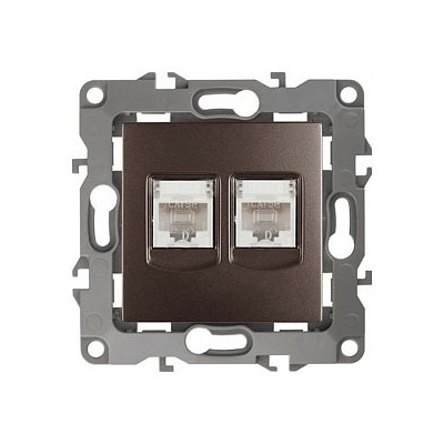 Розетка двойная Ethernet RJ...