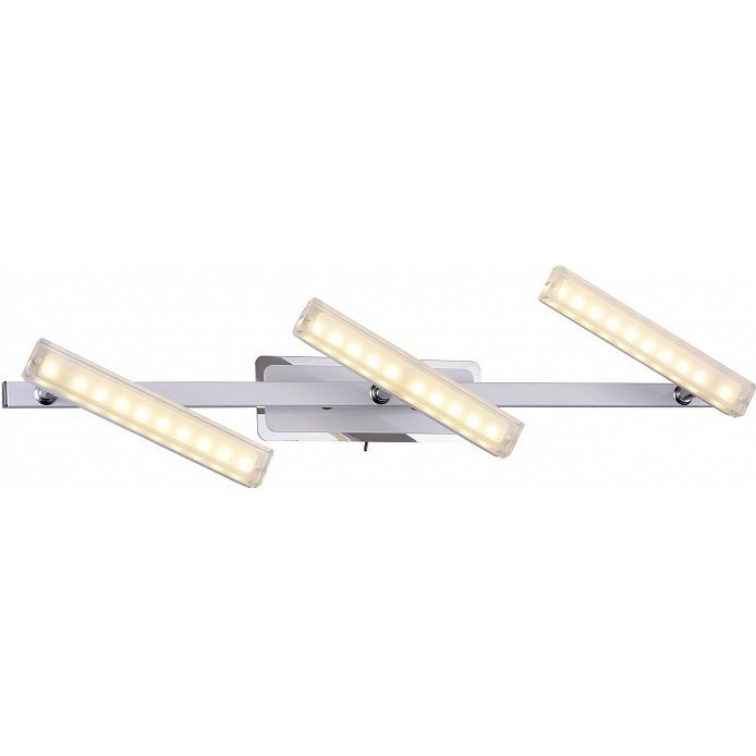 Фото Бра IDLamp 406 406/3A-Whitechrome - интернет-магазин МегаТерем в Москве
