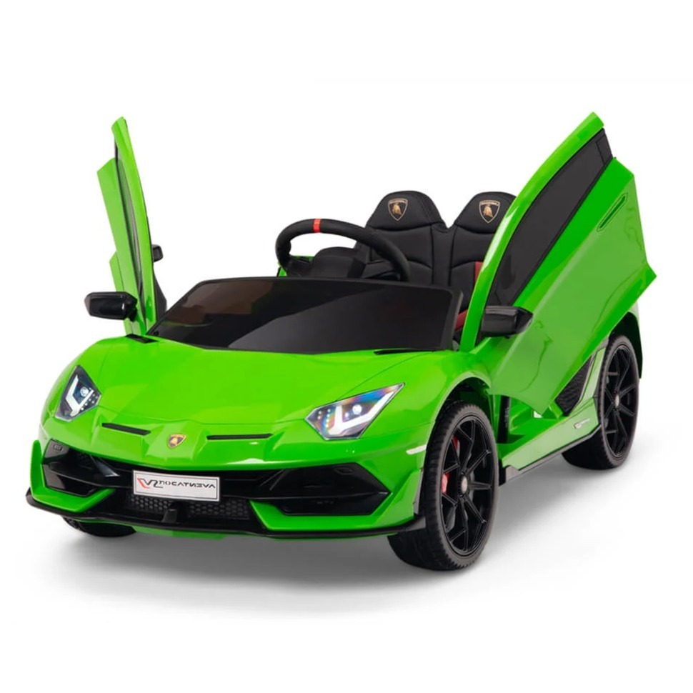 Фото Детский электромобиль Lamborghini SVJ (зеленый, 12V) - HL328 - интернет-магазин МегаТерем в Москве