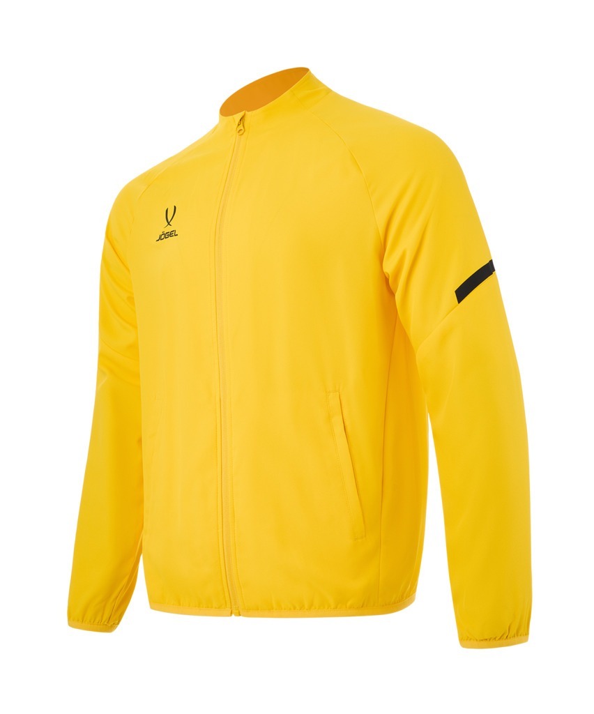 Фото Куртка спортивная JOGEL CAMP 2 Lined Jacket, желтый/черный, детский (2121553) - интернет-магазин МегаТерем в Москве