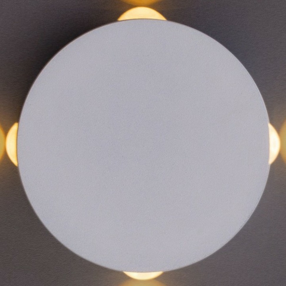 Фото Накладной светильник Arte Lamp Tamburello A1525AP-1WH AR_A1525AP-1WH - интернет-магазин МегаТерем в Москве