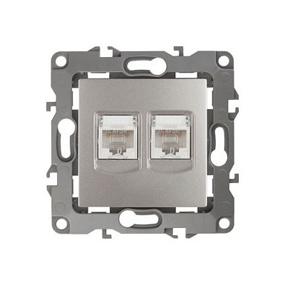 Розетка двойная Ethernet RJ...