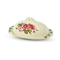 Nuova Cer Масленка овальная Petali di Primavera  22.5х15.5см 7378-PDP