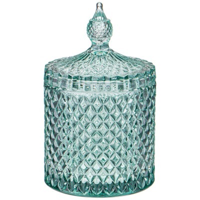 Емкость для хранения "diamant mint" 10,5*10,5*17см Lefard (355-311)