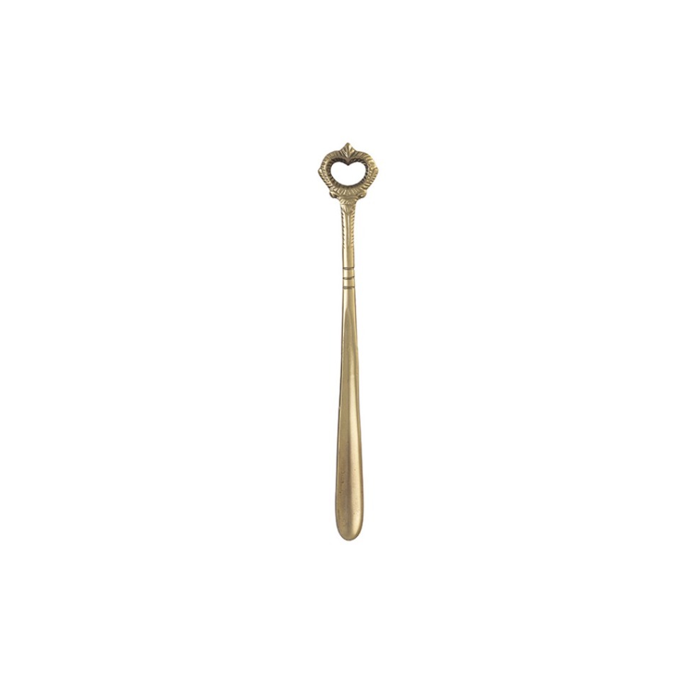 Фото Ложка для обуви 25115-38, металл, brass antique, ROOMERS FURNITURE - интернет-магазин МегаТерем в Москве