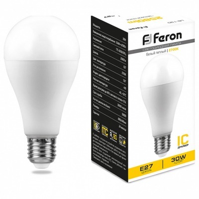 Лампа светодиодная Feron Lb 130 E27 30Вт 2700K 38194 FE_38194