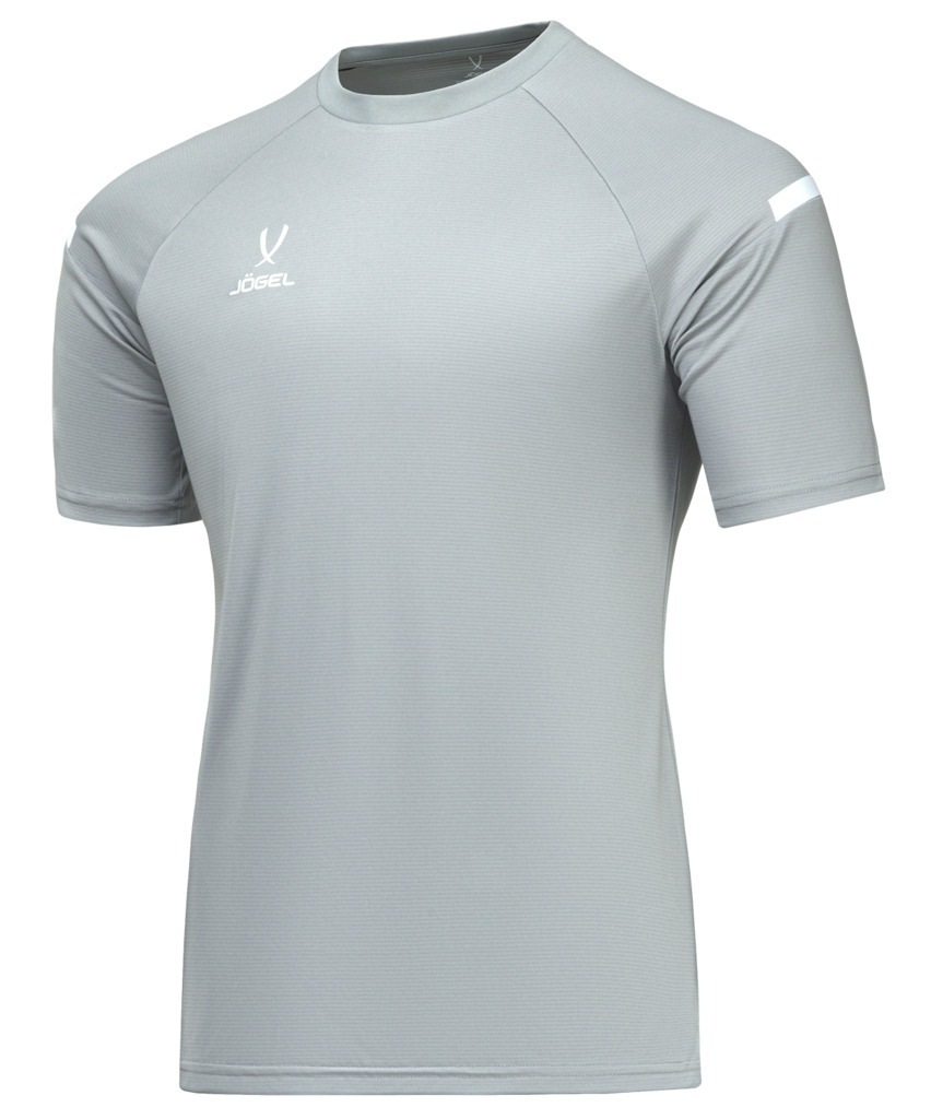 Фото Футболка тренировочная JOGEL CAMP 2 Training Poly Tee, серый (2112601) - интернет-магазин МегаТерем в Москве