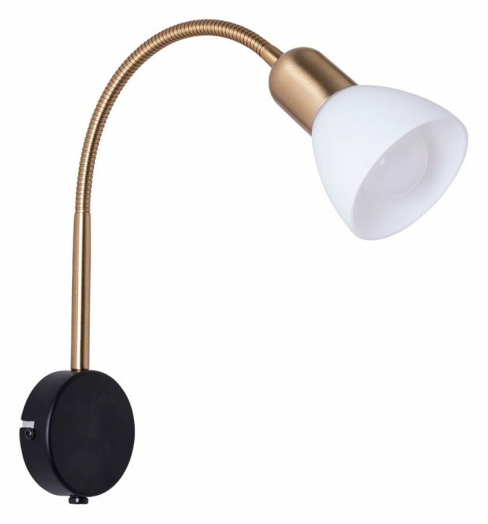 Фото Бра Arte Lamp Falena A3116AP-1BK AR_A3116AP-1BK - интернет-магазин МегаТерем в Москве