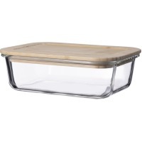 Контейнер для запекания и хранения eco store с крышкой из бамбука, 1050 мл (71112)