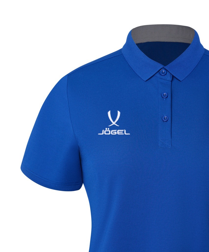 Фото Поло женское JOGEL PREMIER PerFormDRY CVC Polo W, синий (2123135) - интернет-магазин МегаТерем в Москве