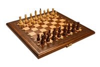 Шахматы + нарды резные "Гамбит 1" 40, Simonyan (46999)