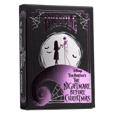 Карты "Bicycle Disney Nightmare B4 Xmas Standard Index" (64899)