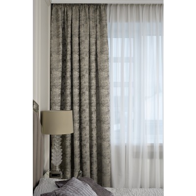 Портьера Мираж (Mirage) бронза 275*260 (TT-00014549)