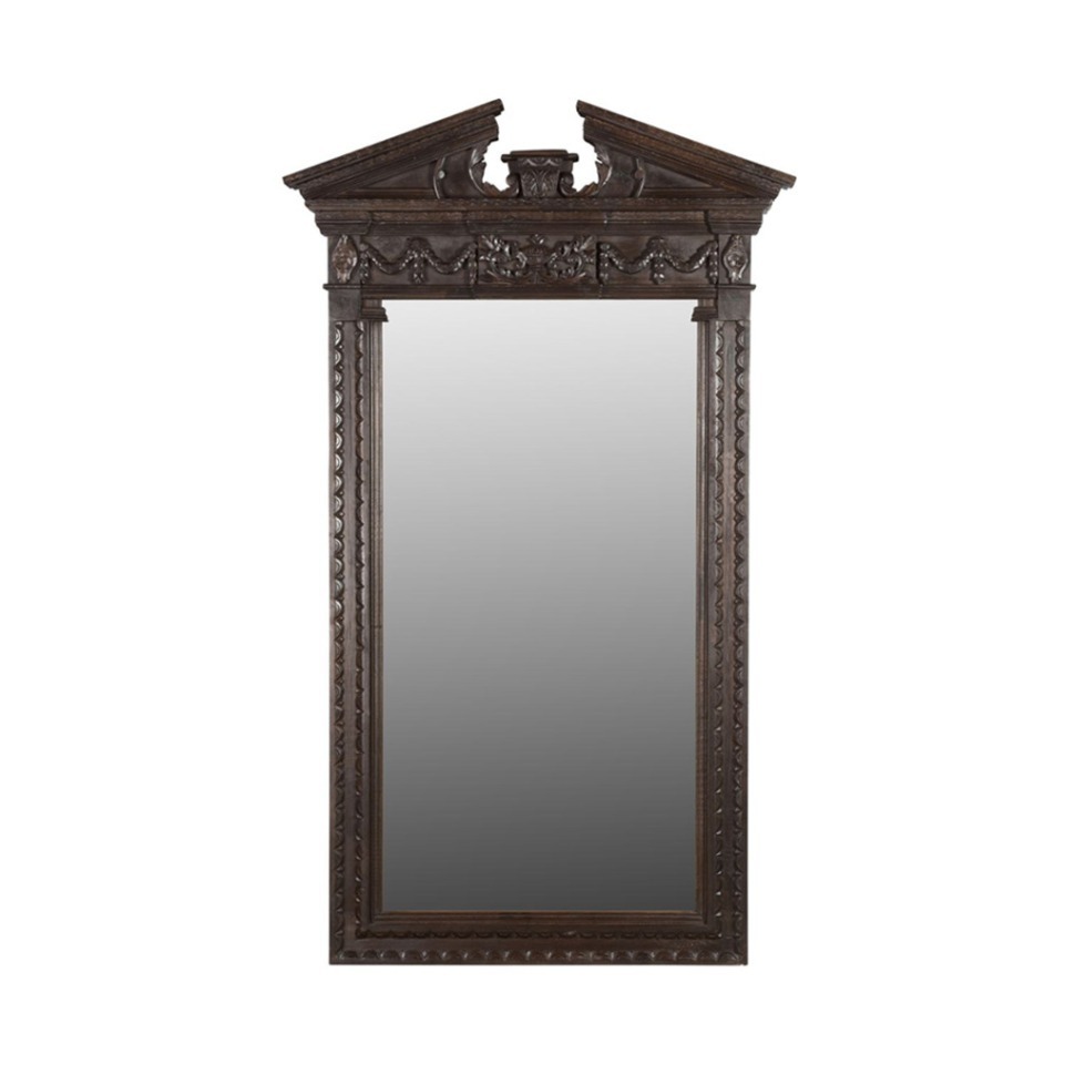 Фото Зеркало PR48328, манго, dark brown, ROOMERS FURNITURE - интернет-магазин МегаТерем в Москве